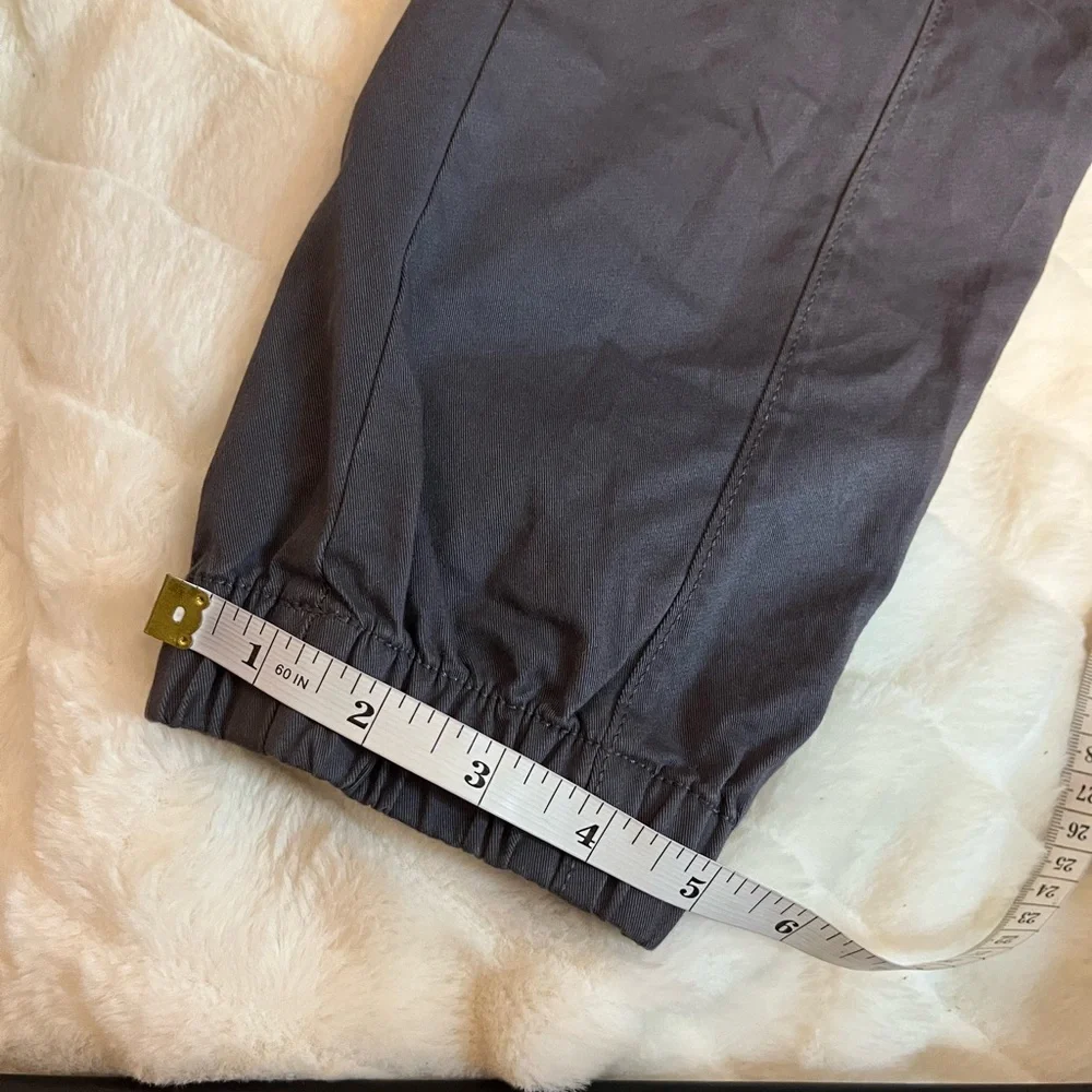 NWT The Childrens Place Tempest Grey Boys Unisex 10 School Cargo Utility Joggers